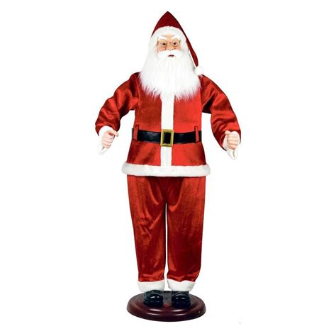 santa singing dancing|large animated singing santa.